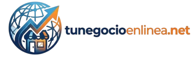 logo tunegocioenlinea.net icon+text